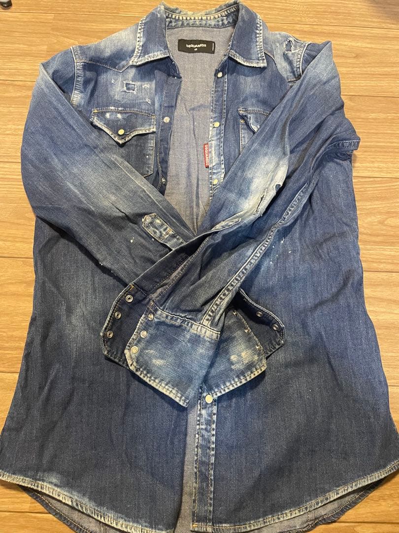 DSQUARED2 デニムシャツ サイズ46 メンズ 楽天市場】Dsquared2 ディースクエアード DENIM SHIRT デニムシャツ