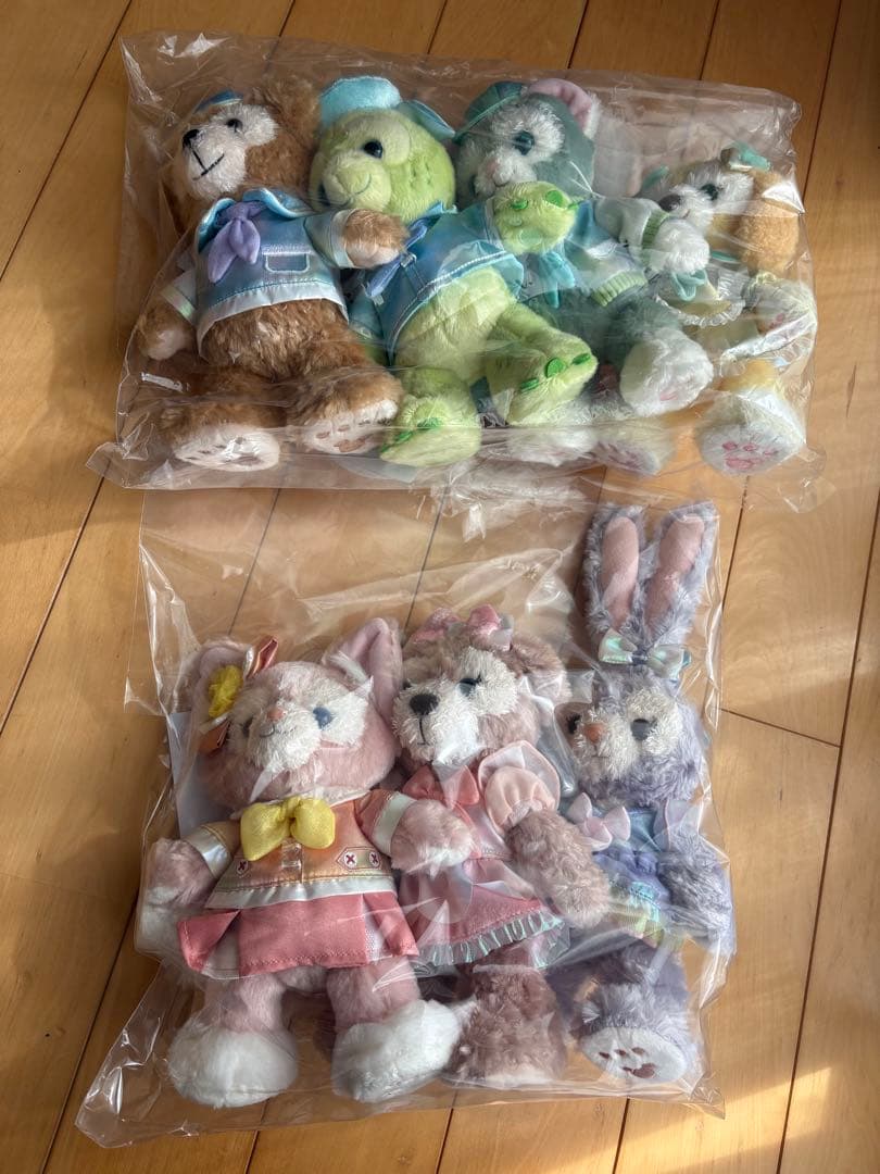 カラフルハピネス ダッフィ&フレンズ 20周年 ポージープラッシー バケパ