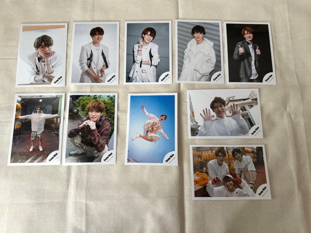 SnowMan 深澤辰哉 公式写真10枚セット - メルカリ