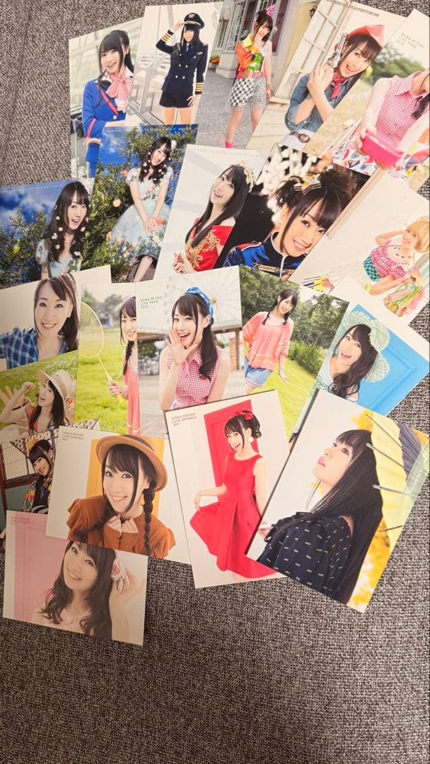 水樹奈々 ポストカードセット まとめ売り - メルカリ