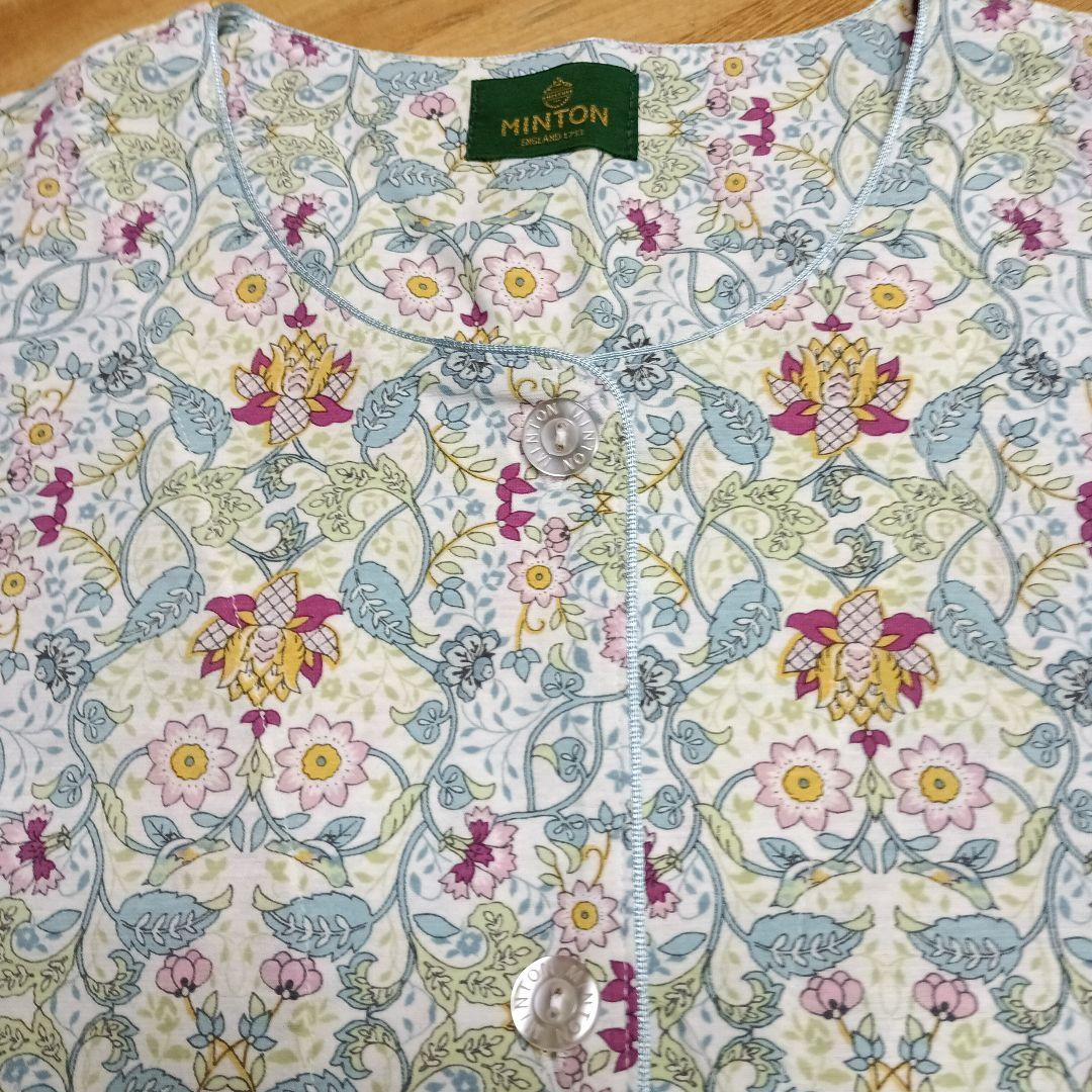 MINTON 花柄 半袖パジャマ 新品タグ付き