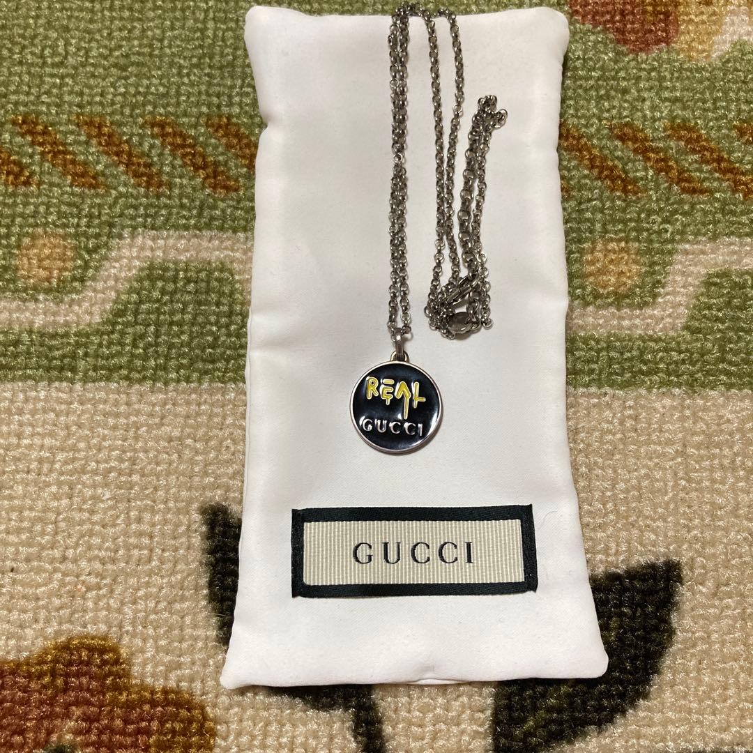 GUCCI REALネックレス　1/11まで限定価格です❗️お値下げ不可‼️ GUCCI（グッチ） 《P5倍》グッチ ネックレス レディース インター