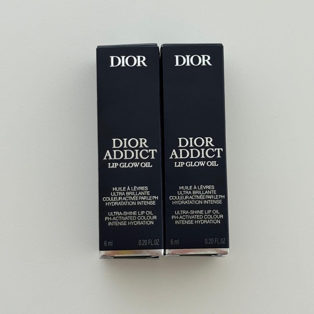 定価以下‼️限定色2本セット ディオール アディクト リップ グロウ オイル