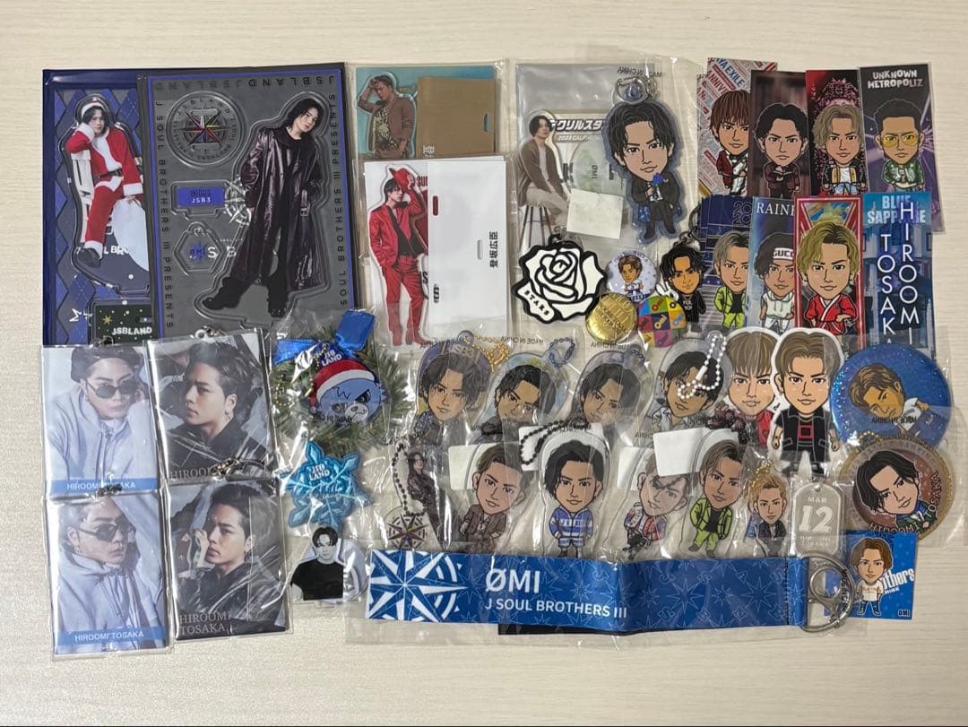 登坂広臣 OMI グッズまとめ売り 三代目JSOULBROTHERS アクスタ
