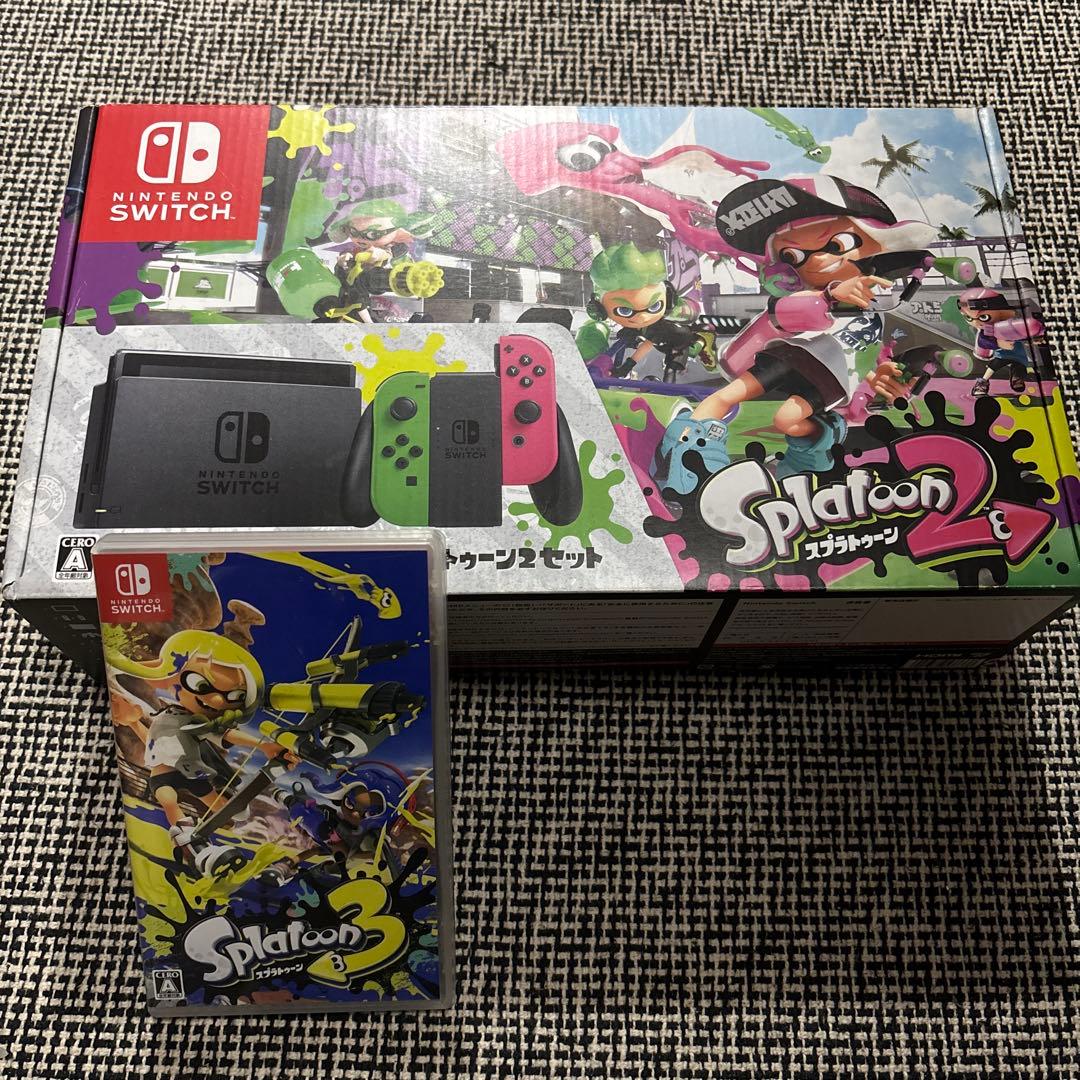 Nintendo Switch スプラトゥーン2セット+スプラトゥーン3