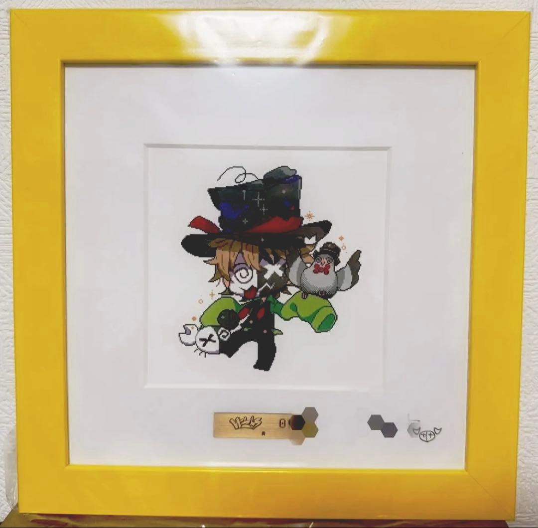 レトルト レトセトラ 直筆サイン入り複製原画(黄) TOP4 レトルト アクスタ3点＋レトセトラ ドット絵 複製原画(黄) 直筆サイン