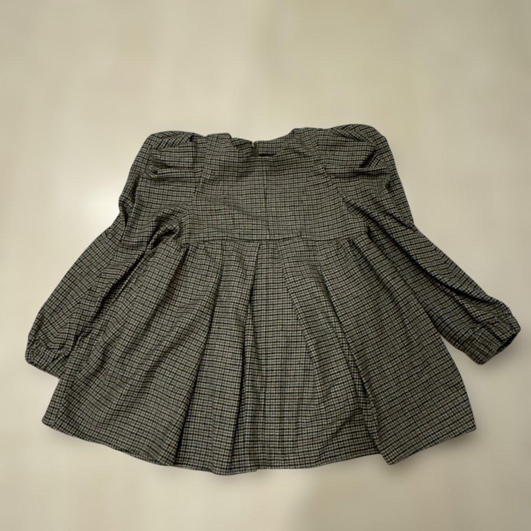 seventen by miho kawahito チェックブラウス　チュニック