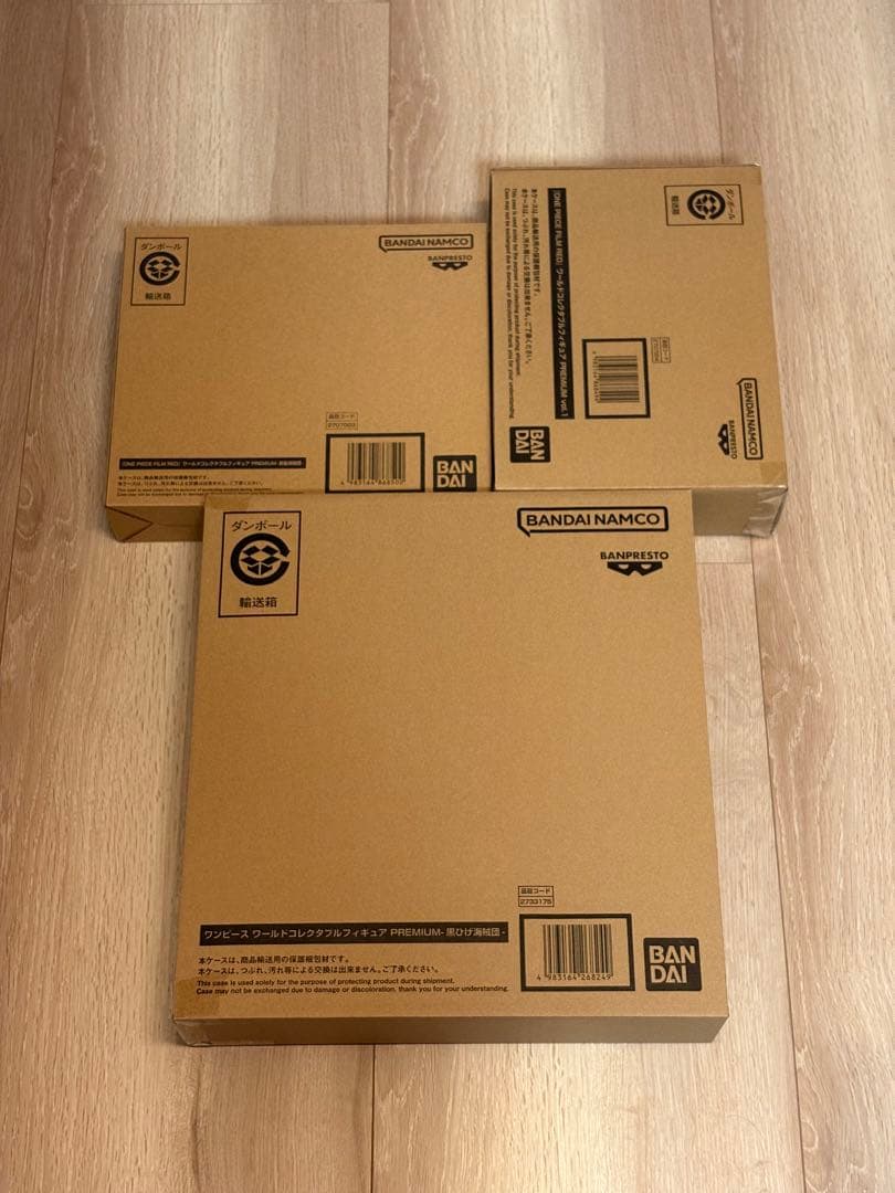 ONE PIECE ワンピース ワーコレ WCF PREMIUM ３点セット