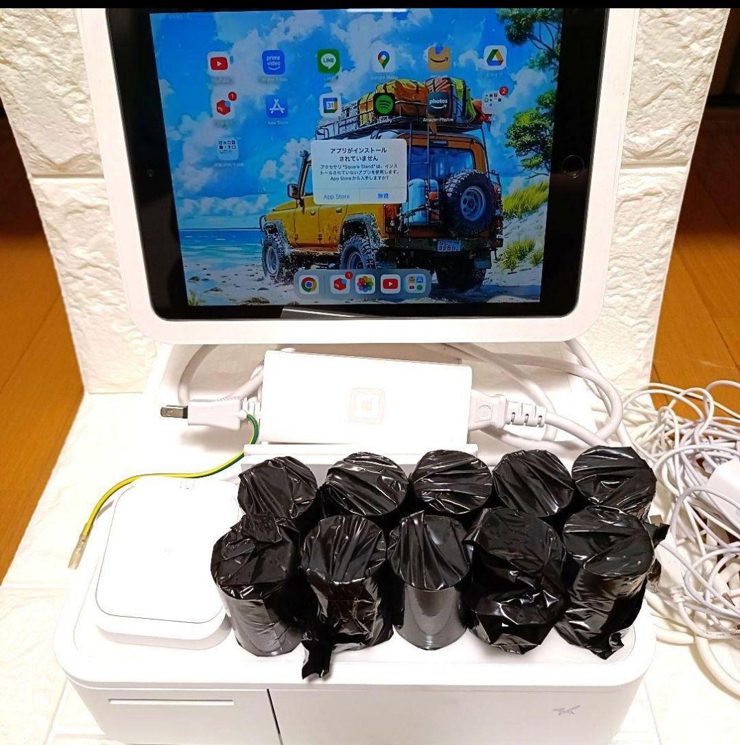 【特価✨️】iPad air＋Squareレジスタンド＋スター精密mPOPドロワ