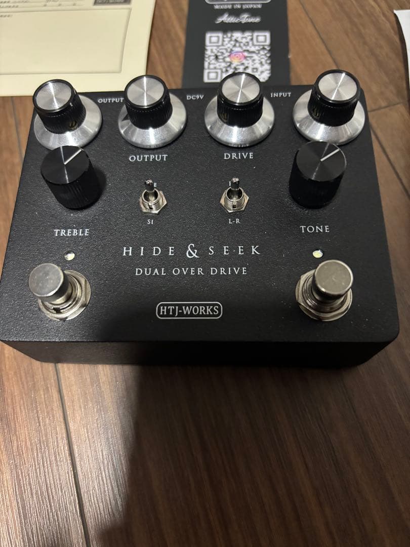 ギター HTJ-WORKS HIDE&SEEK -Dual Overdrive-