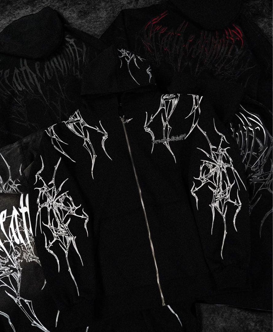 Breathedivinity venom zip up hoodie - メルカリ
