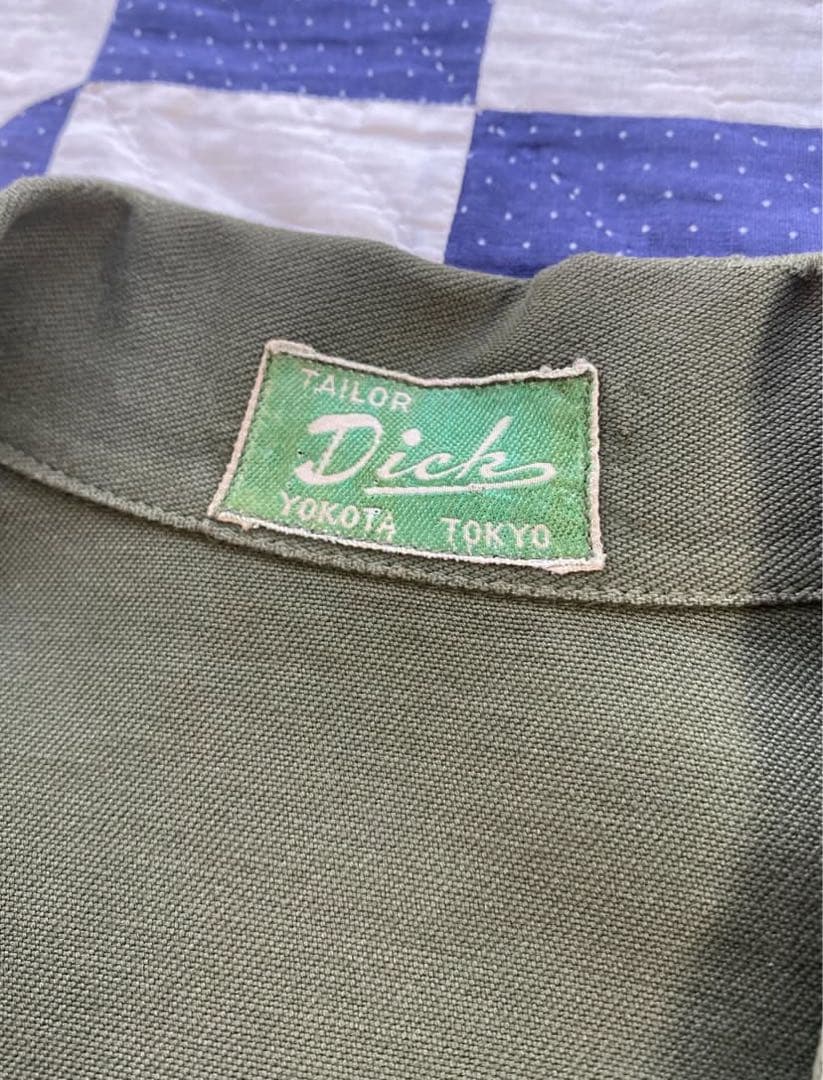 希少】60s 米軍実物 OG107 ユーティリティシャツ 日本製 ローカル