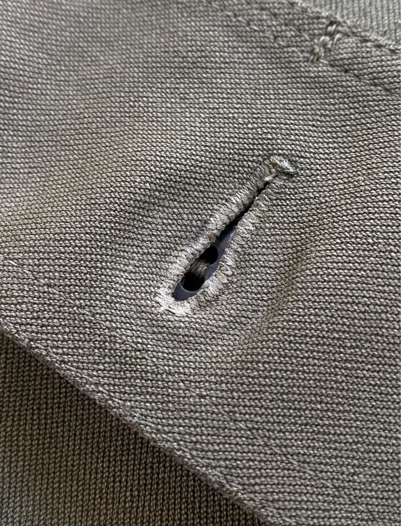 希少】60s 米軍実物 OG107 ユーティリティシャツ 日本製 ローカル