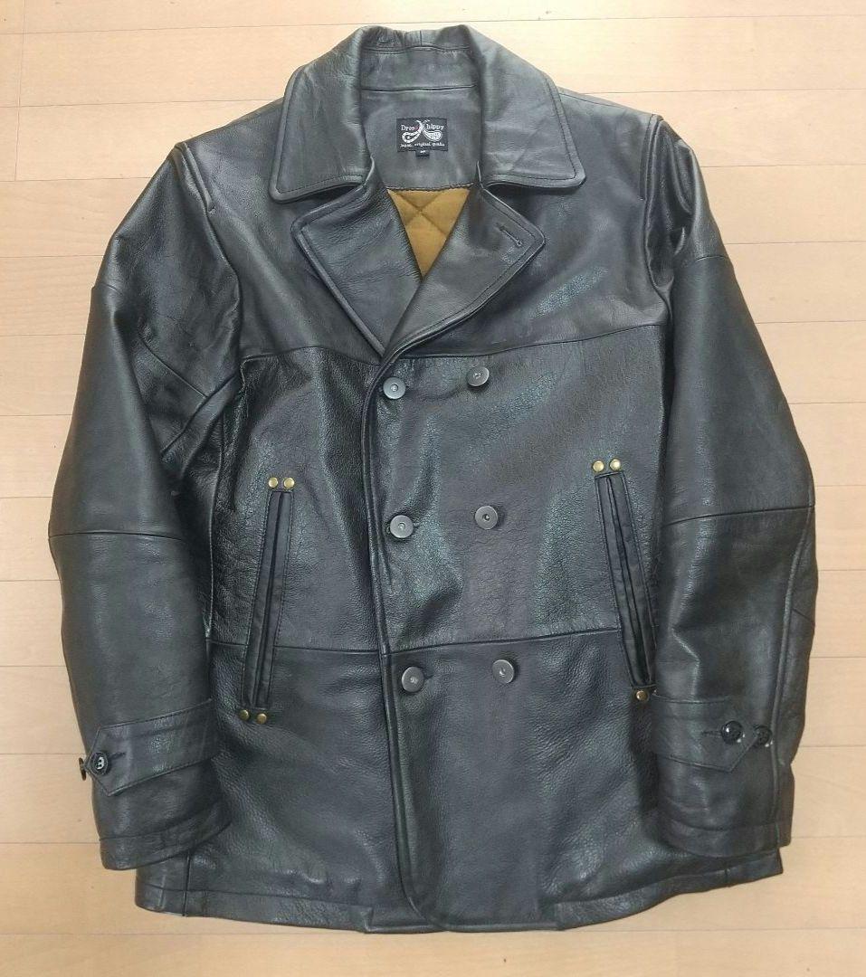 Y*2様 dress hippy レザーピーコート at-dirty no na DRESS HIPPY/ドレスヒッピー】2022AW「Double Riders Leather Jacket