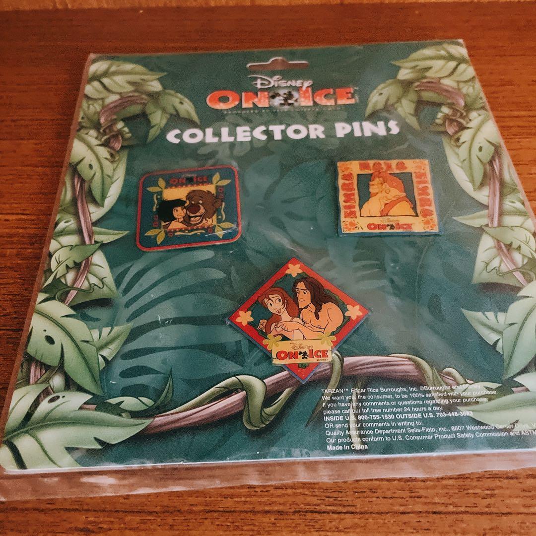 ディズニーオンアイスピンバッチ① - メルカリ