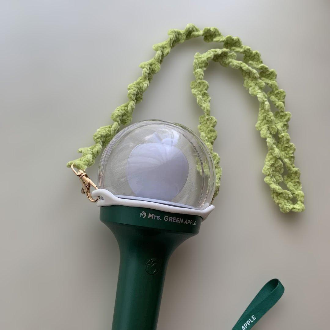 ペンライトストラップ ペンライト りんご Mrs. GREEN APPLE 推し