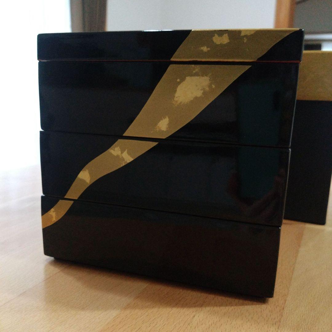 三段重箱 漆器 曽根工芸 姫小重流紋 - メルカリ