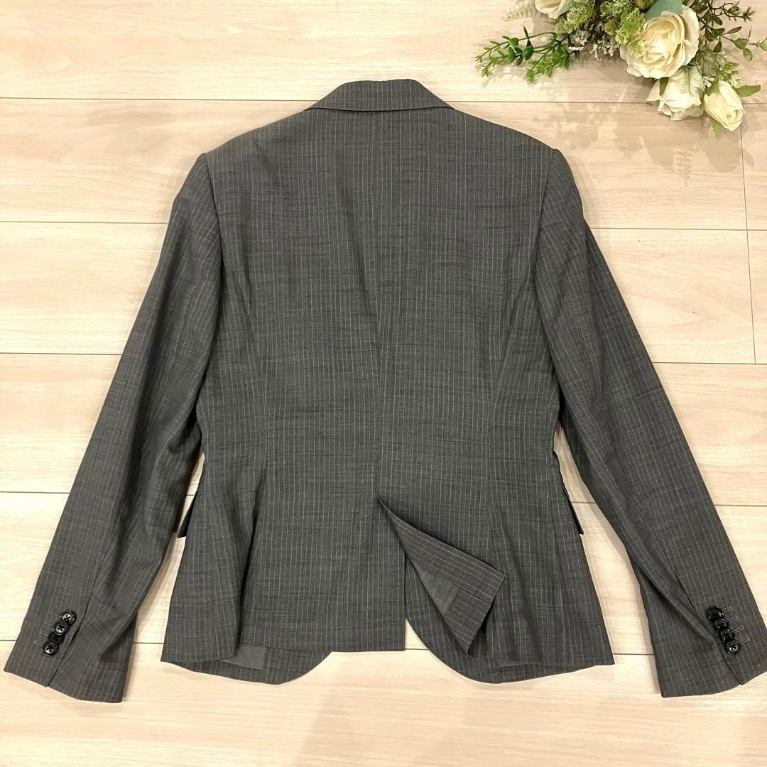 美品✨ザ スーツカンパニー パンツスーツ セットアップグレー 洗える