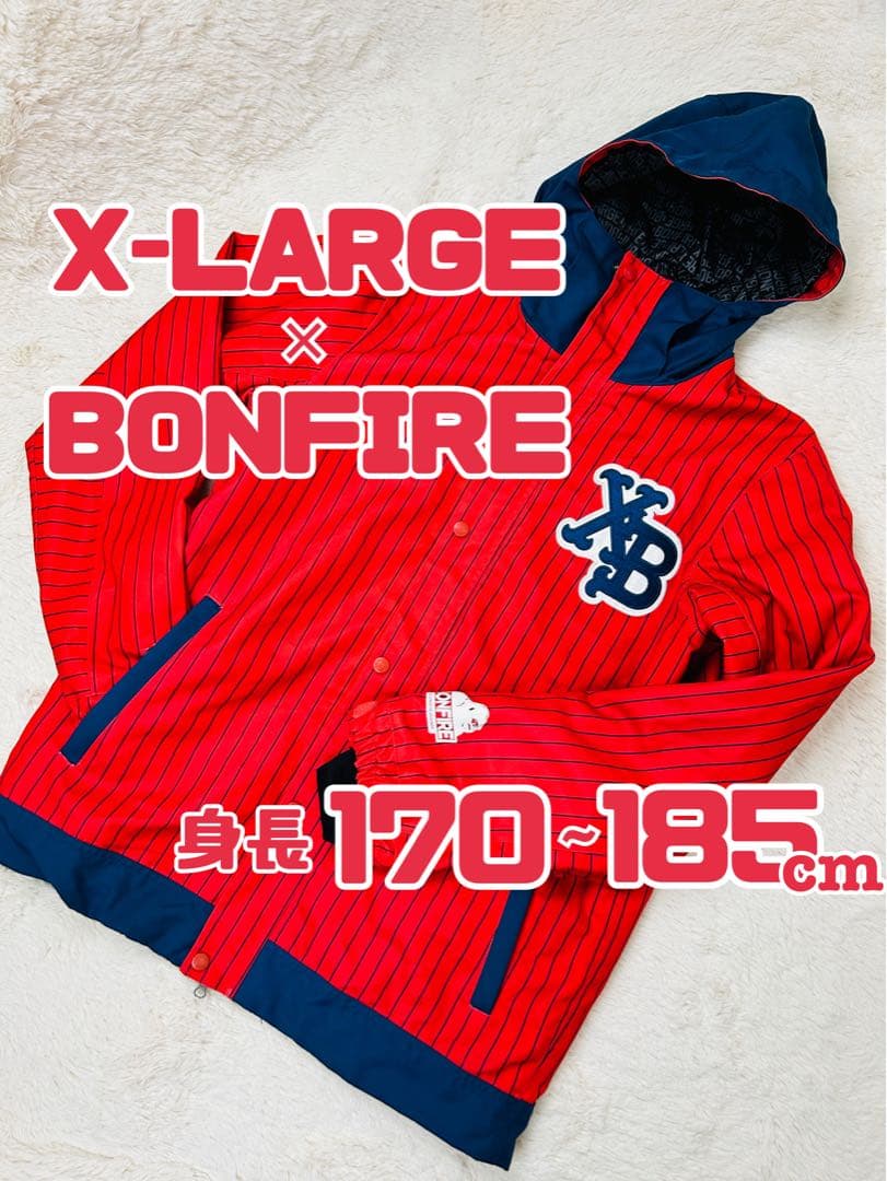 BONFIRE X-LARGE　コラボジャケット　スノボウェア　L　パーカー