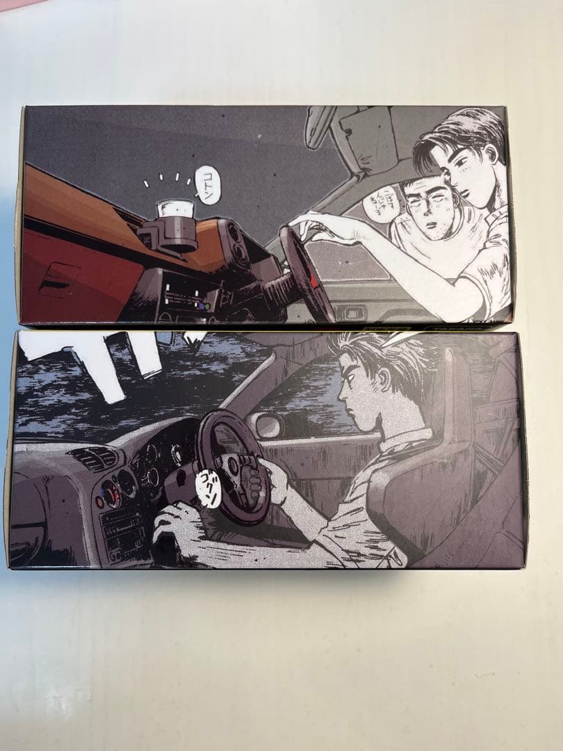 トミカ AE86 トレノ & FD3S RX-7 ステアリングビュー 頭文字D - メルカリ