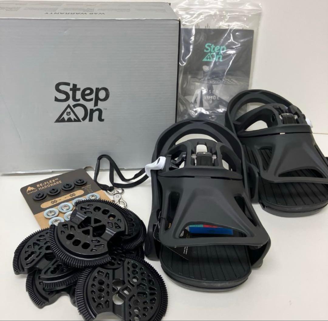 Burton Step On Kids Bindings Lサイズ ブラック