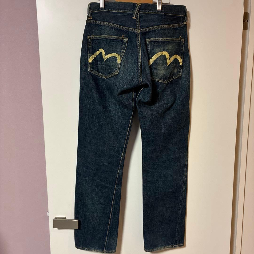 EVISU エヴィス デニム ジーンズ 日本製 カモメペイント W32程度