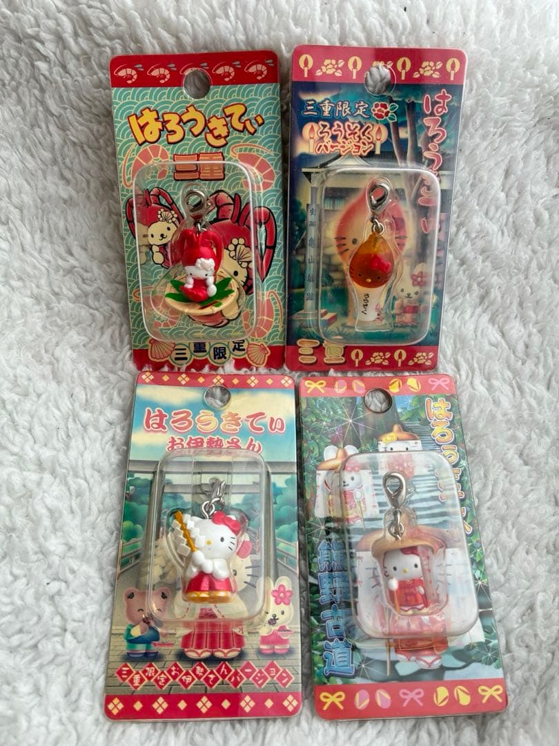 4点セット】ご当地キティファスナーマスコット 三重県限定 - メルカリ