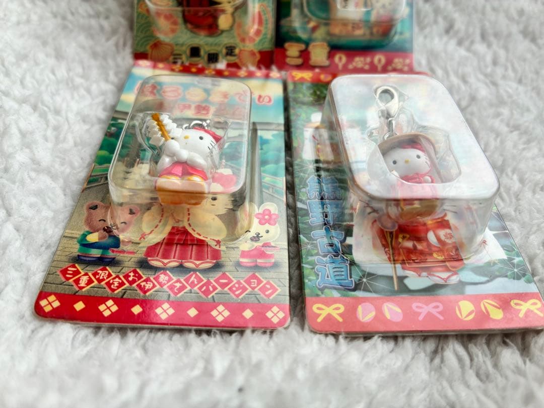 4点セット】ご当地キティファスナーマスコット 三重県限定 - メルカリ