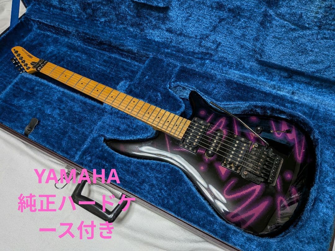 YAMAHA MG-MⅡ　ネオン　松本孝弘　純正ハードケース付き 国産 YAMAHA MG-MⅡG ネオン B'z 松本孝弘 シグネイチャーモデル