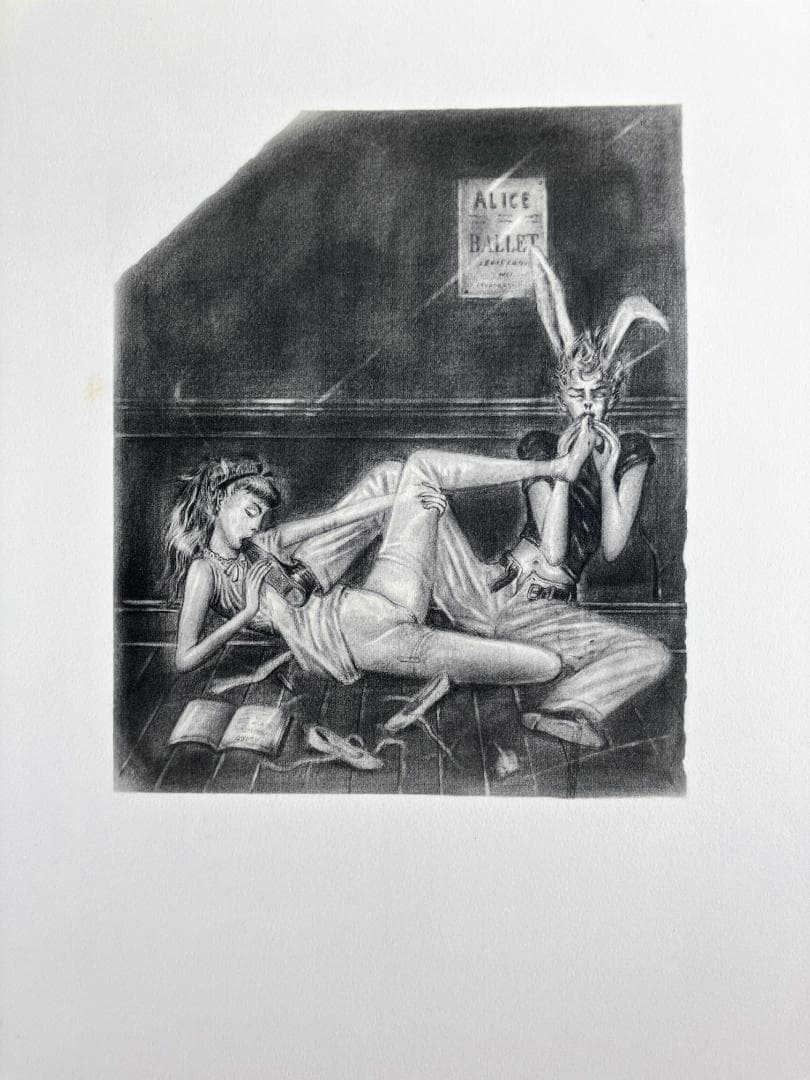 金子国義 金子國義版画集 アリスの夢 25作品フルセット サイン入り