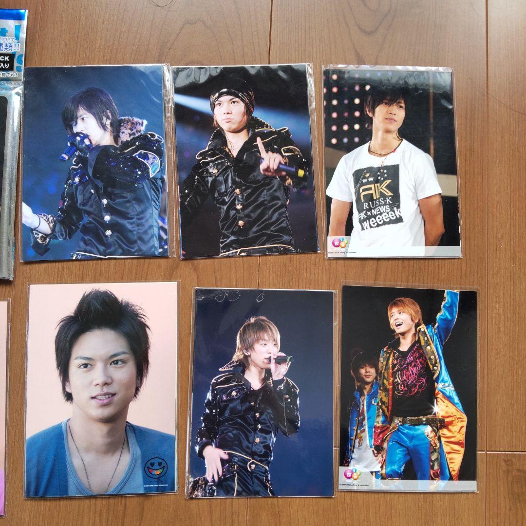 NEWS 小山慶一郎 増田貴久 加藤シゲアキ 手越祐也 公式写真 まとめ売り