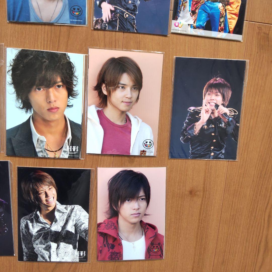 NEWS 小山慶一郎 増田貴久 加藤シゲアキ 手越祐也 公式写真 まとめ売り