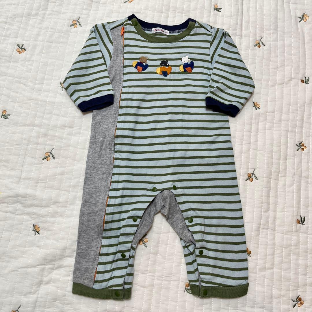 familiar ロンパース 70サイズ - メルカリ