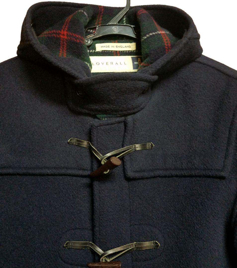 GLOVERALL グローバーオール モリスダッフルコート ロング丈 紺 L