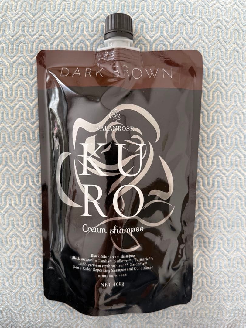 KURO ダークブラウン クリームシャンプー 100g - メルカリ