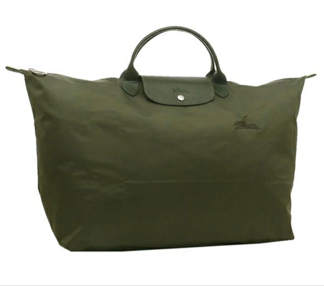 LONGCHAMP ロンシャン　プリアージュ　トラベルバッグ グリーン