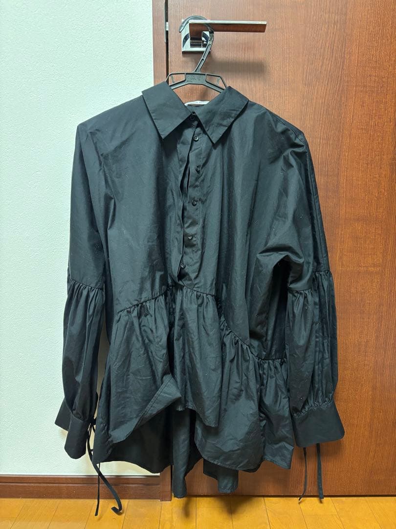 Cecilie Bahnsen ブラック長袖シャツ 36