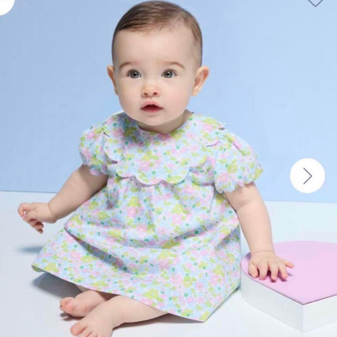 ☆jacadi☆リバティワンピース　18m