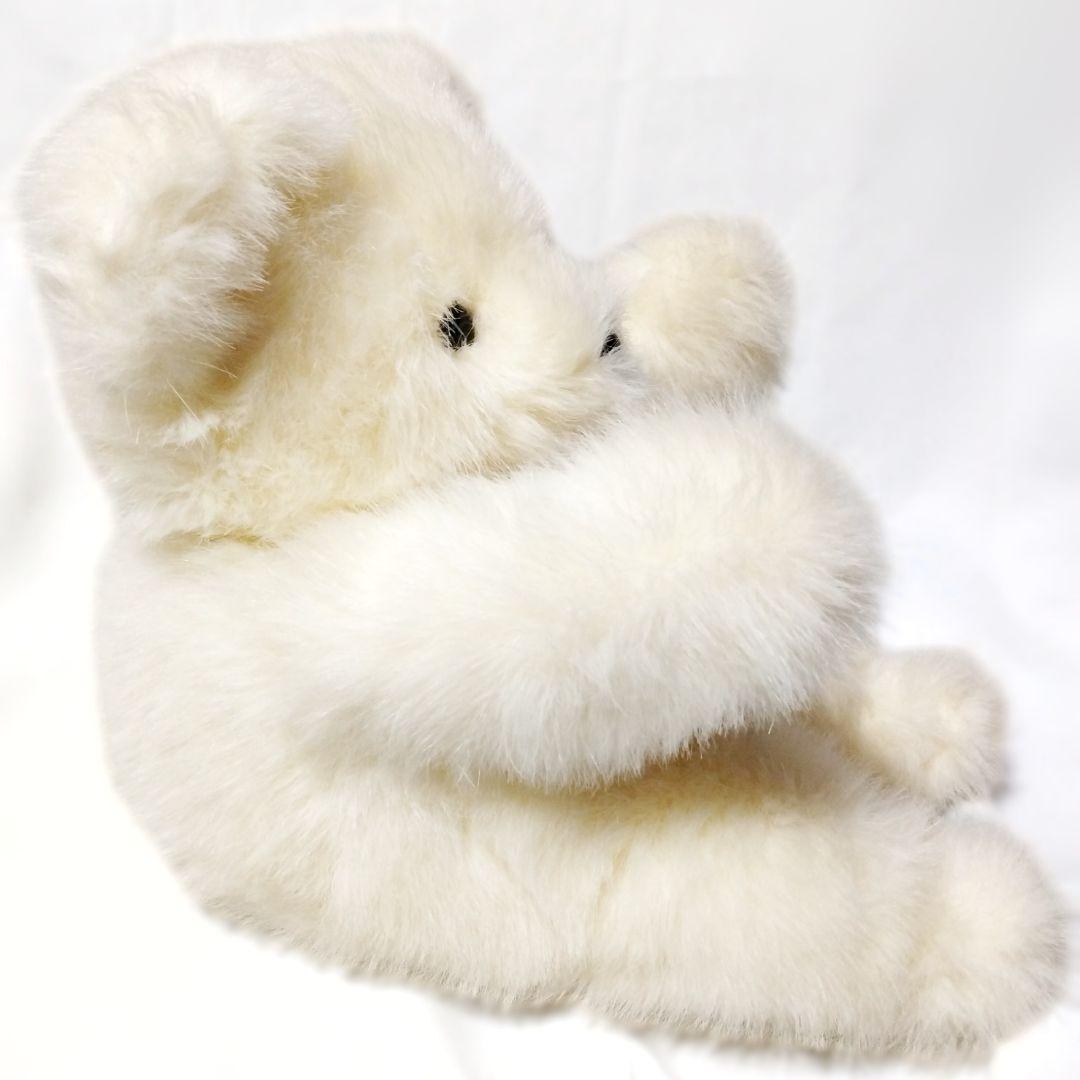 畑山商事 ヒロクンハウス 白クマ テディベア ぬいぐるみ ヴィンテージ