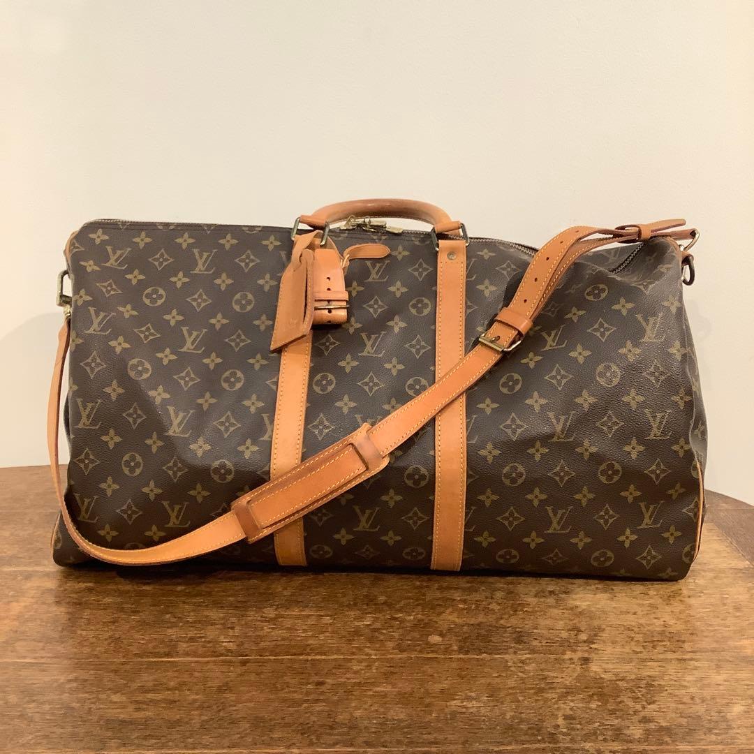 LOUIS VUITTON ルイヴィトン　モノグラム キーポルバンドリエール55