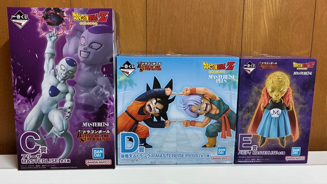 一番くじ　ドラゴンボールZ フィギュアセット C賞 D賞 E賞