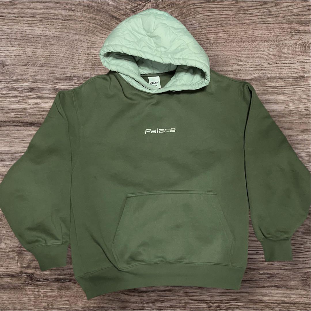 Palace skateboards パーカー　フード中綿　スケーター fti