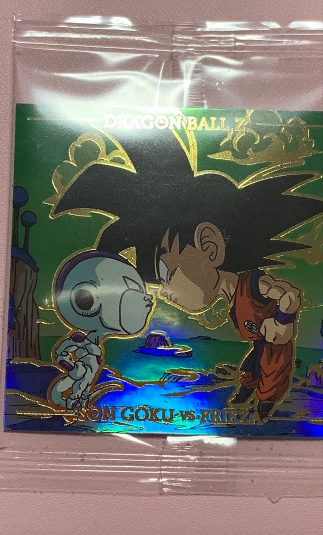 ドラゴンボール ウエハース 孫悟空 vs フリーザ シール シークレット