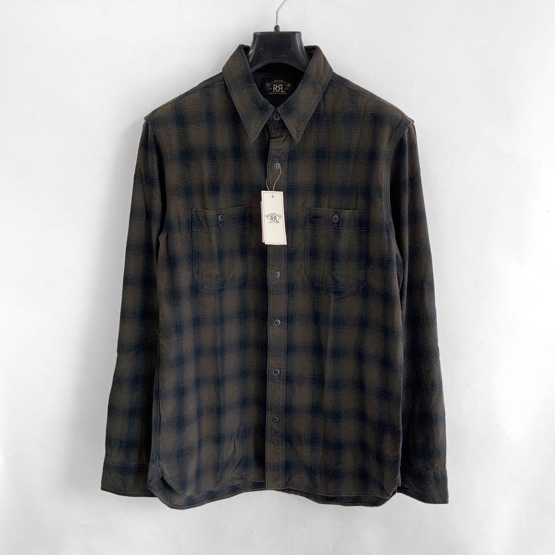 M 新品 RRL チェックシャツ キムタク着 グランメゾンパリ 東京 木村