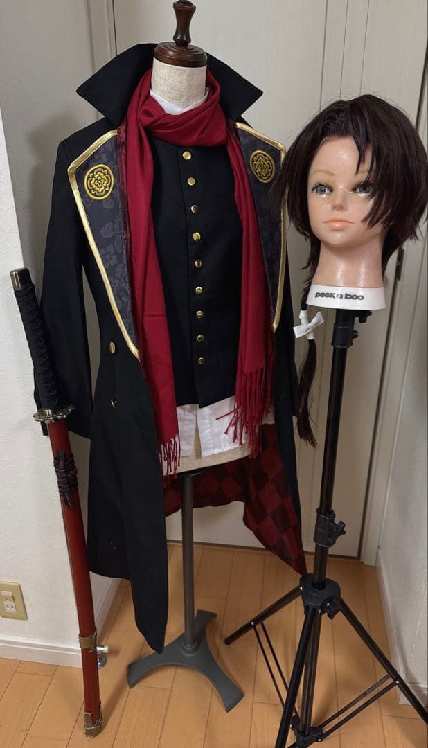 刀剣乱舞　加州清光　コスプレ衣装 ウィッグ　模造刀