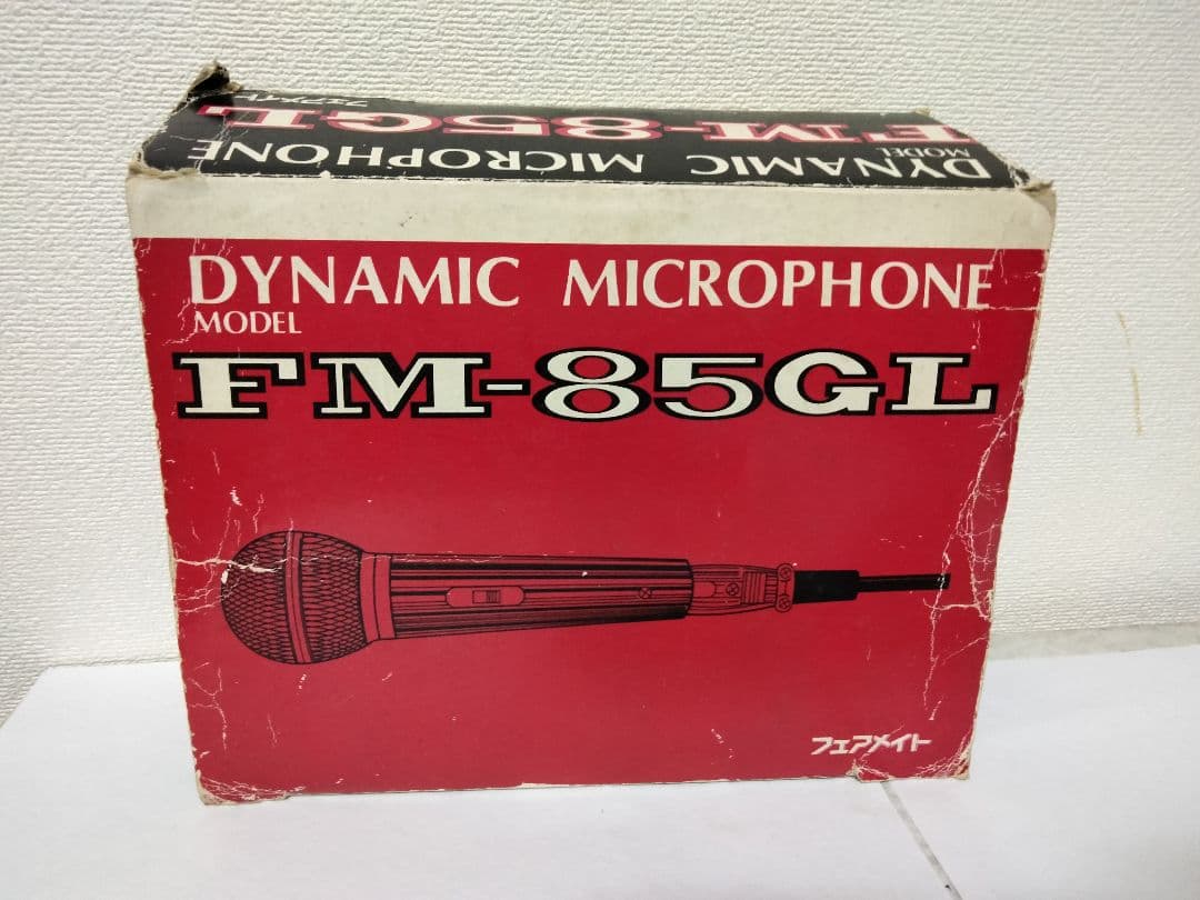 新春セール ダイナミックマイク FM-85GL ゴールド