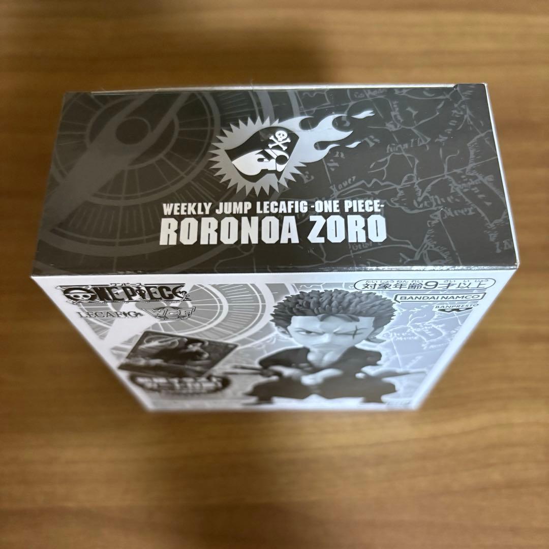 新品未開封】レカフィグ ゾロ プロモ 金文字 ジャンプ付録 ワンピース