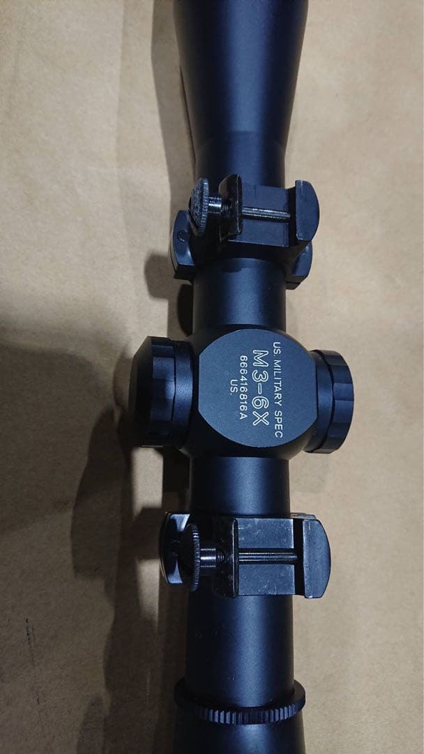 シェリフM3-6X ハリス バイポッドetc.ライフルスコープ