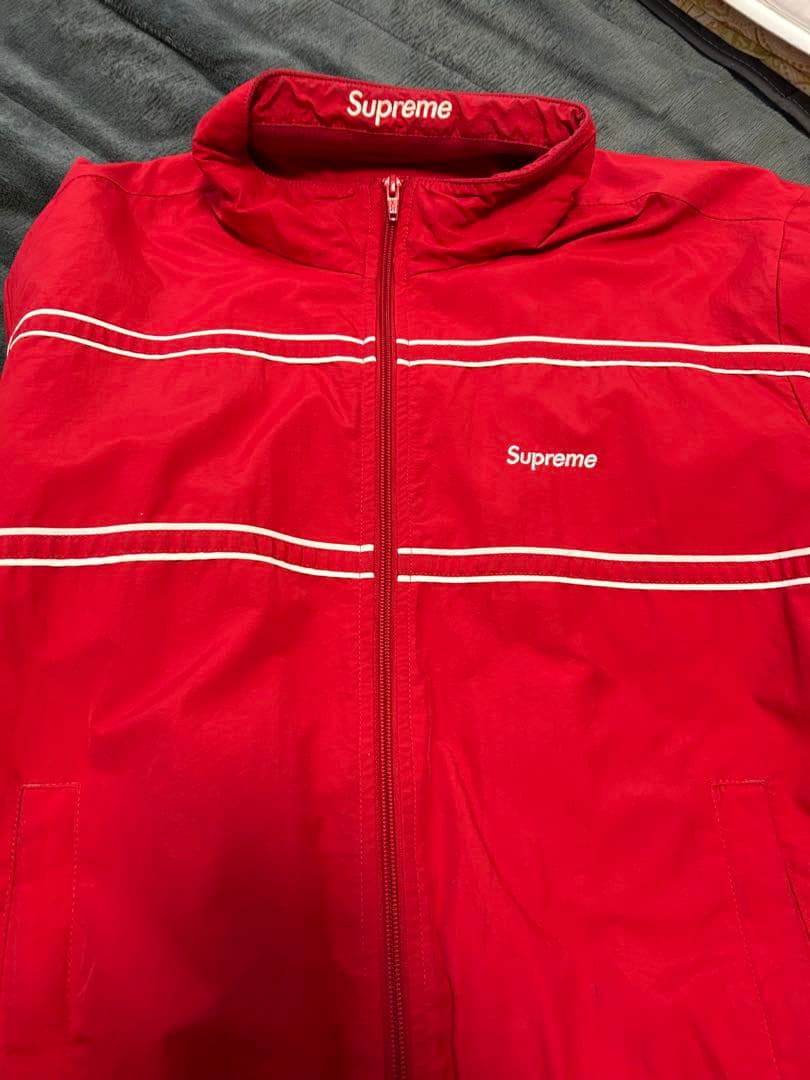 Supreme レッド ナイロンジャケット