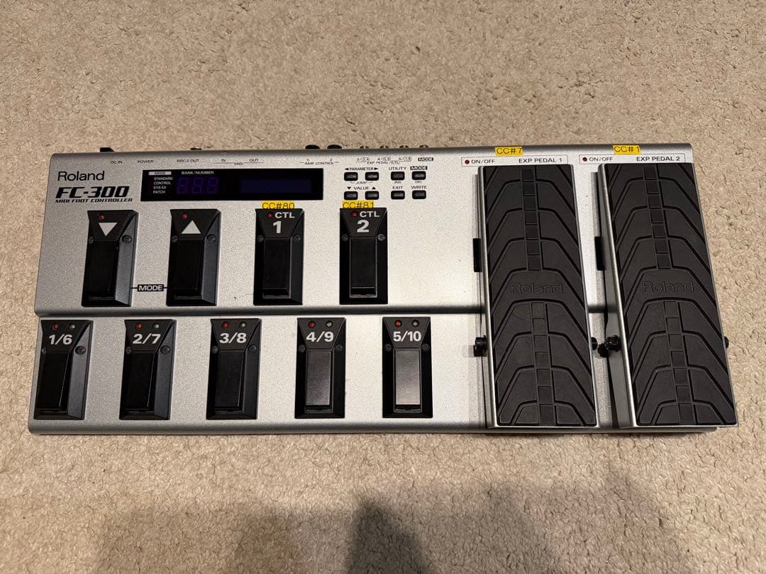 BOSS GS-10 + Roland FC-300 セット